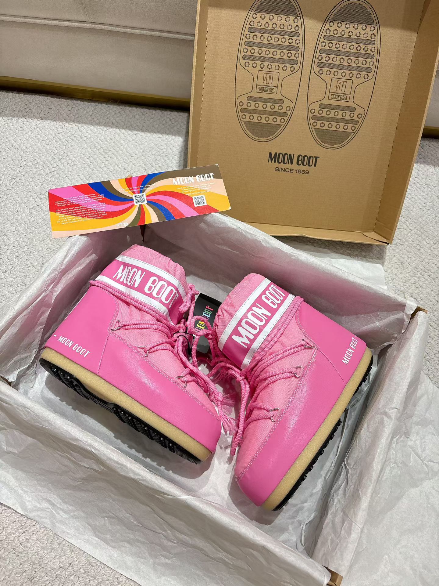 Pink MB Snow Boots