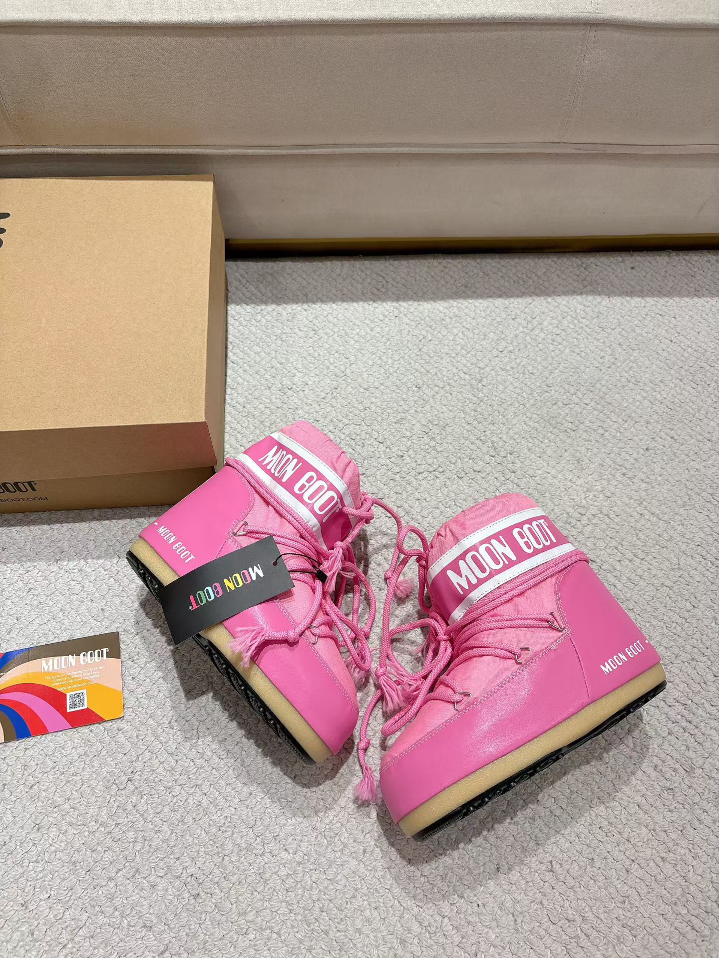 Pink MB Snow Boots