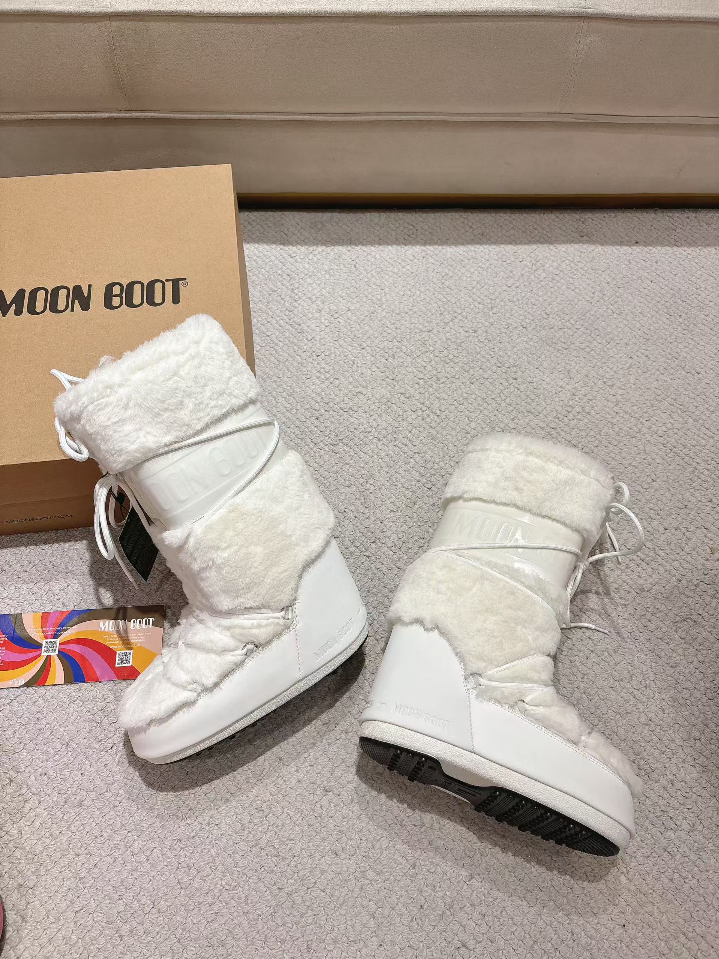 White Winter Snow Boots
