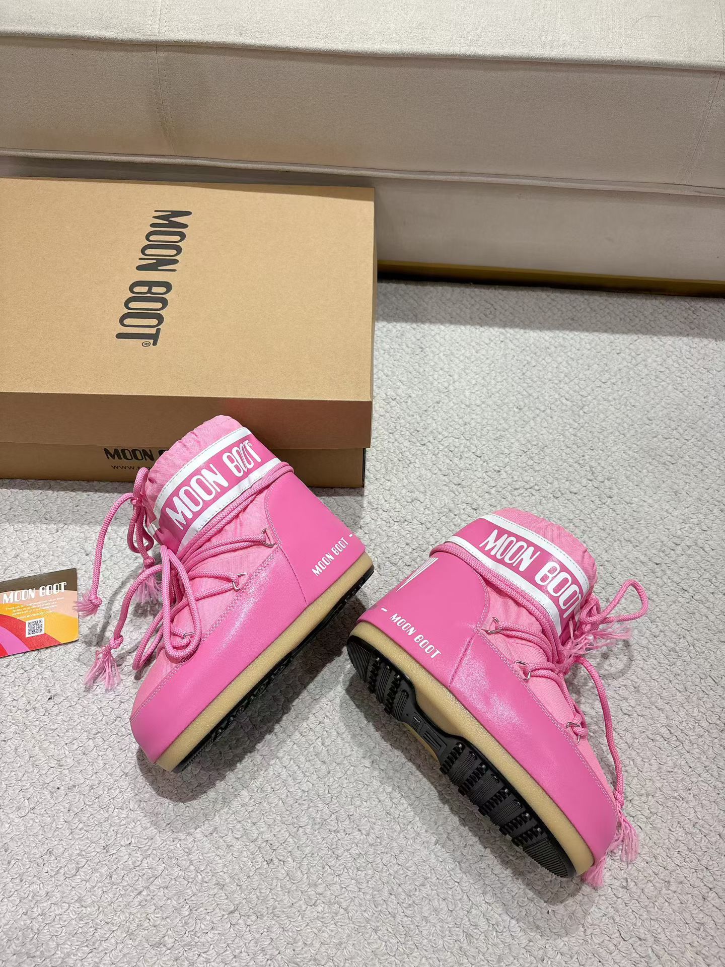 Pink MB Snow Boots