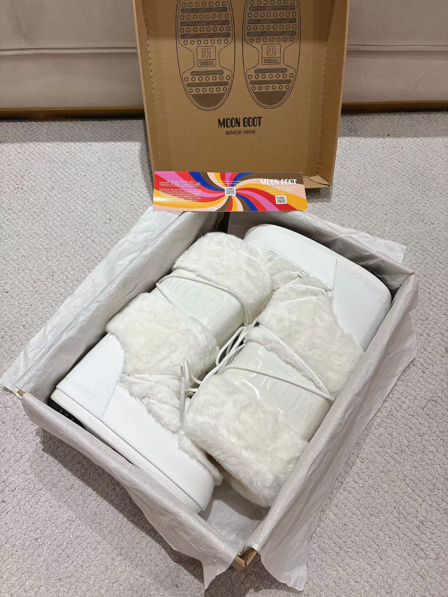 White Winter Snow Boots