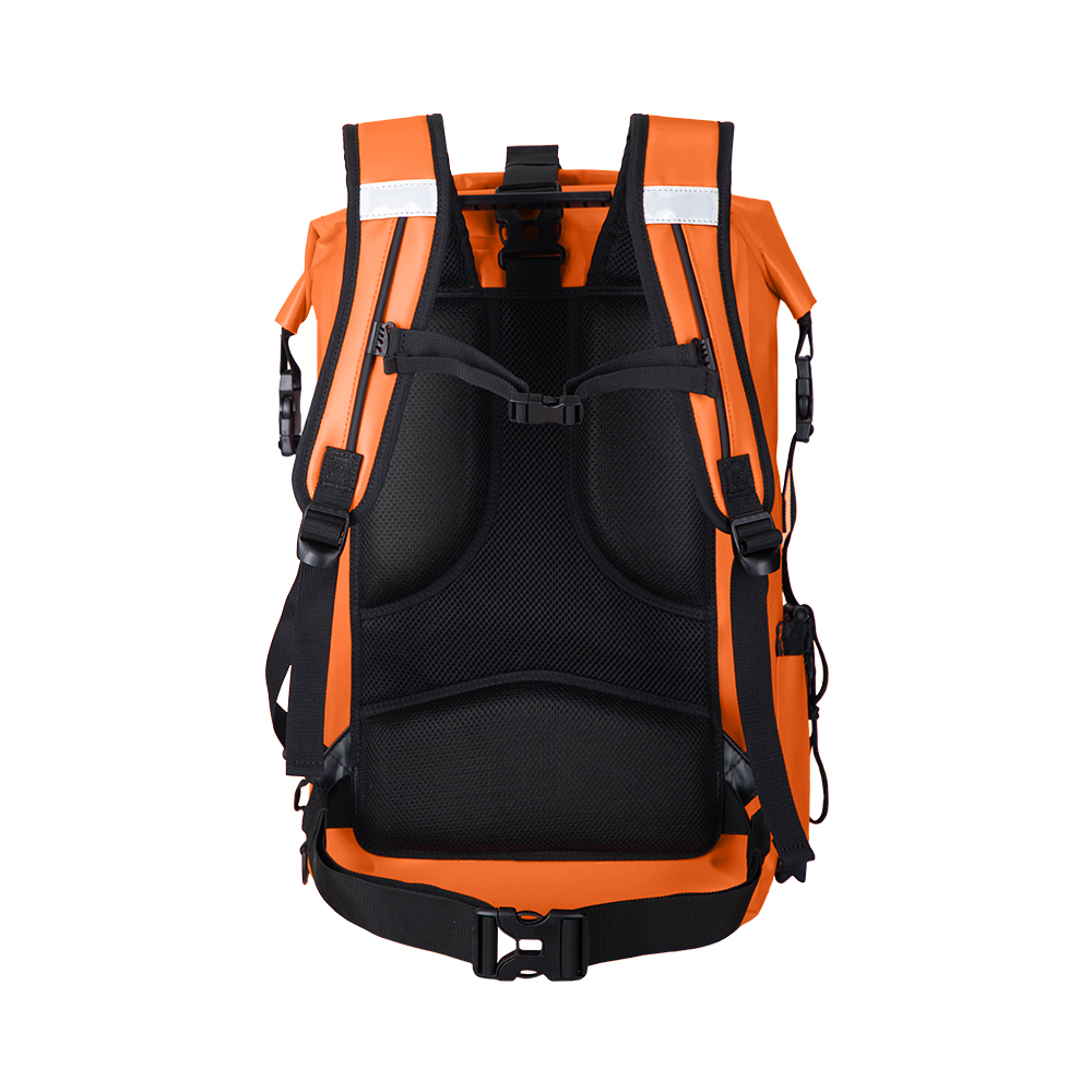 Durable Orange Outdoor Backpack