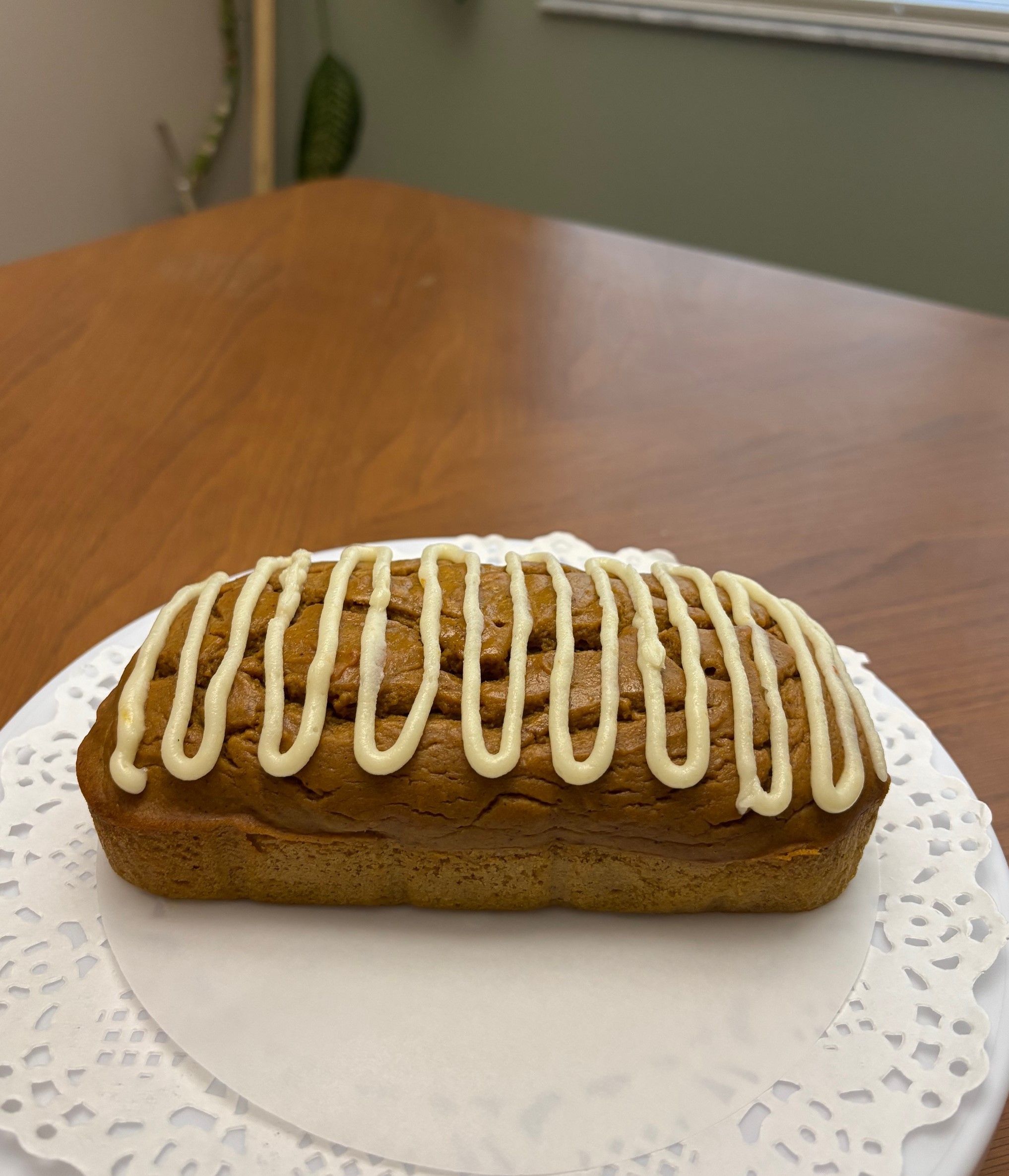 Frosted Pumpkin Loaf