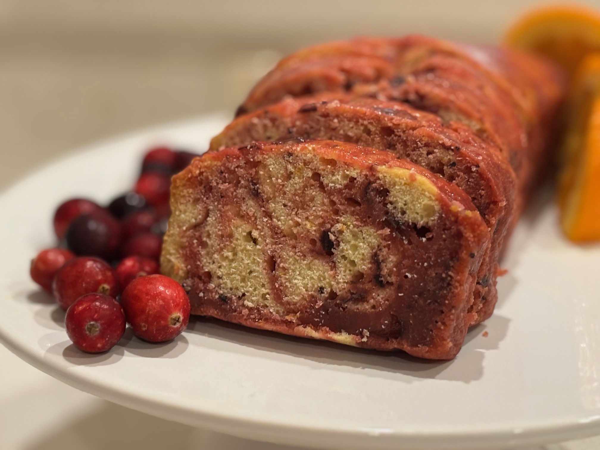 Cranberry Orange Marbe Loaf (ON SALE) HIGHLY recommended!