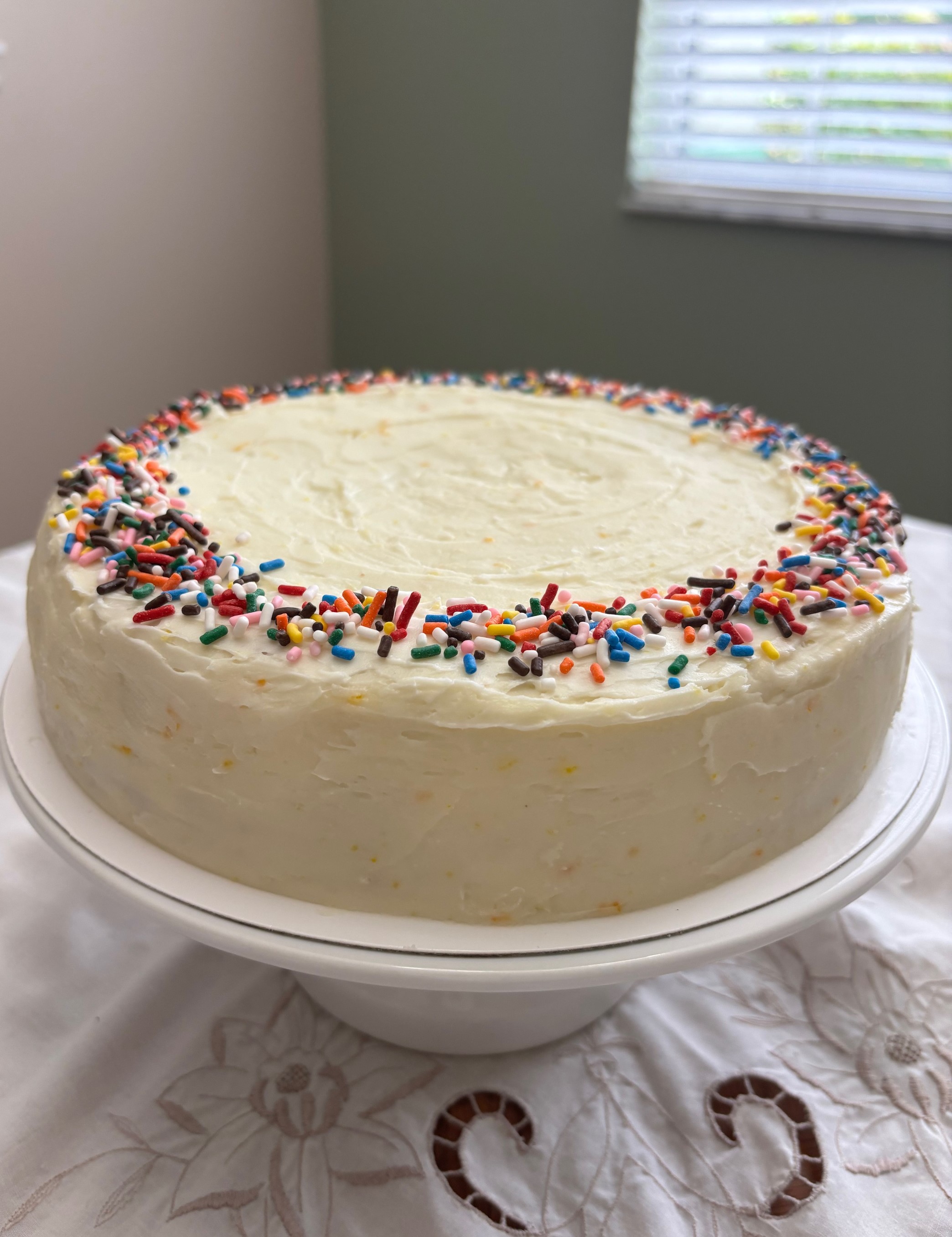 Frosted Theme Cake with FREE topper