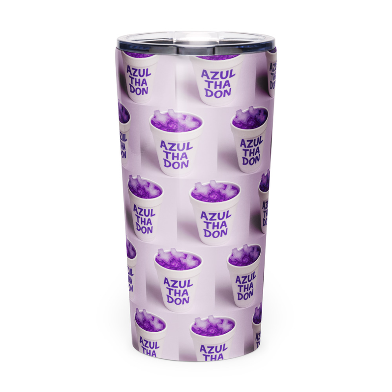 Tapered stainless steel tumbler