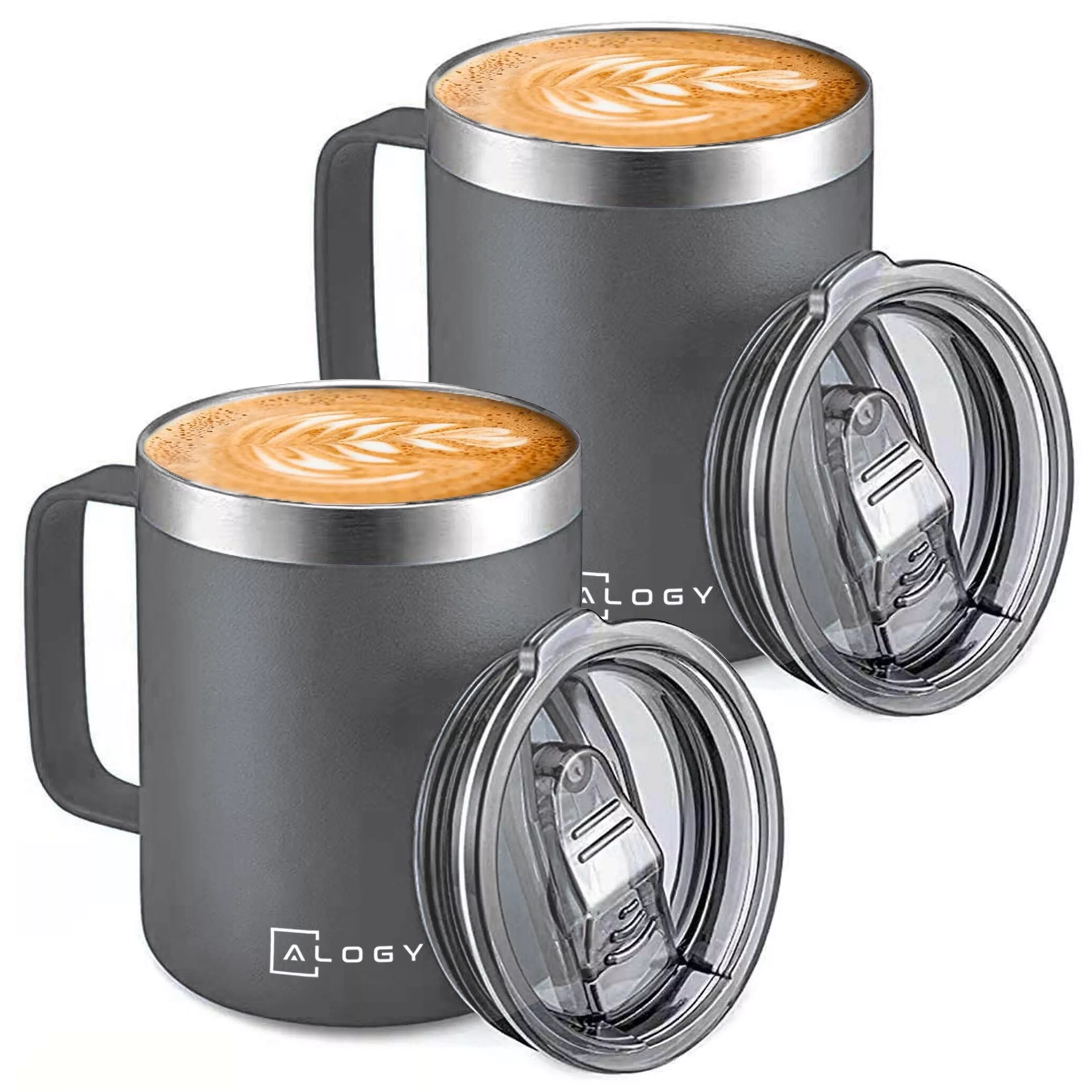 Kubki termiczne zestaw 2 kubków Kubek termiczny 420ml 