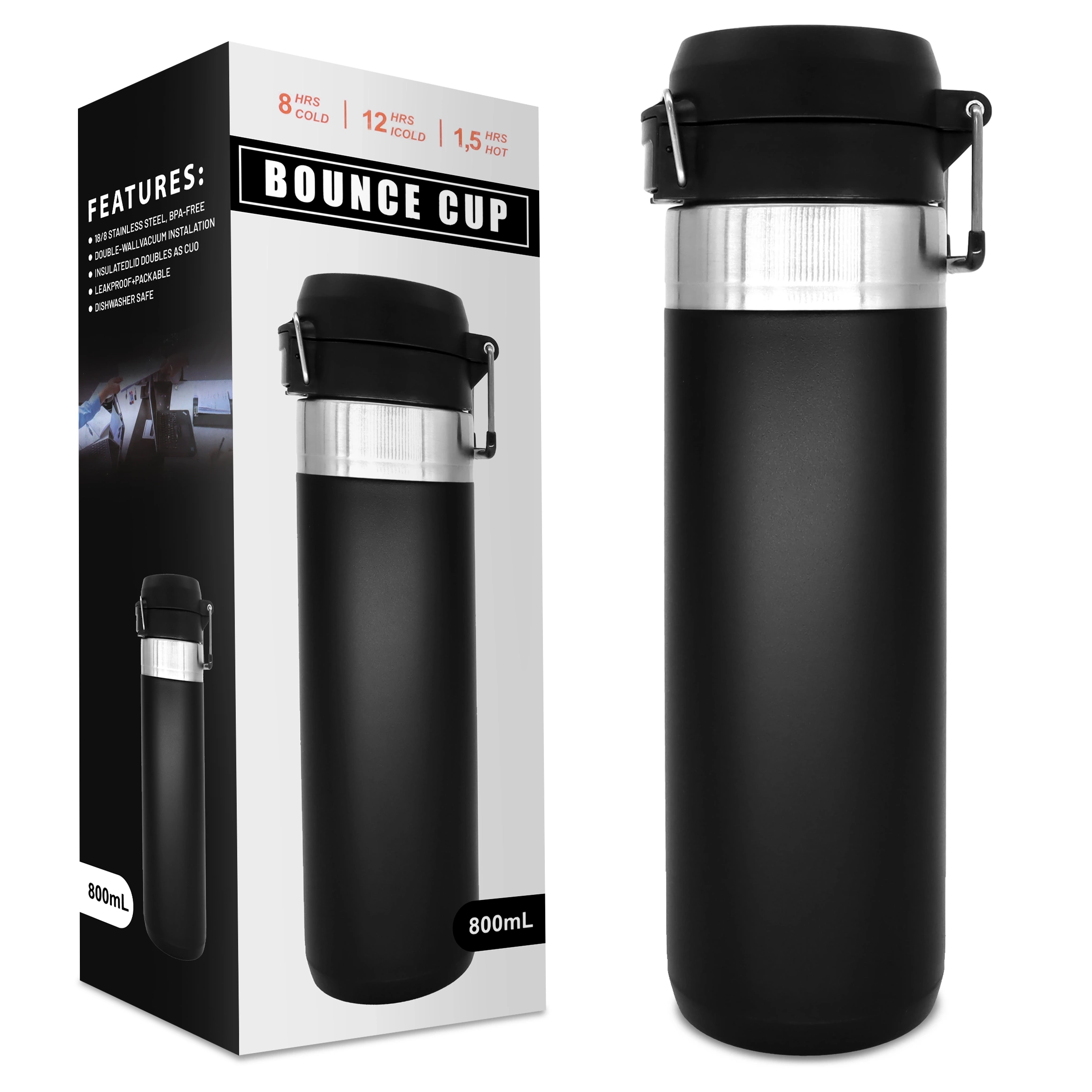 Kubek termiczny Termos Alogy ThermoGo™ 800ml