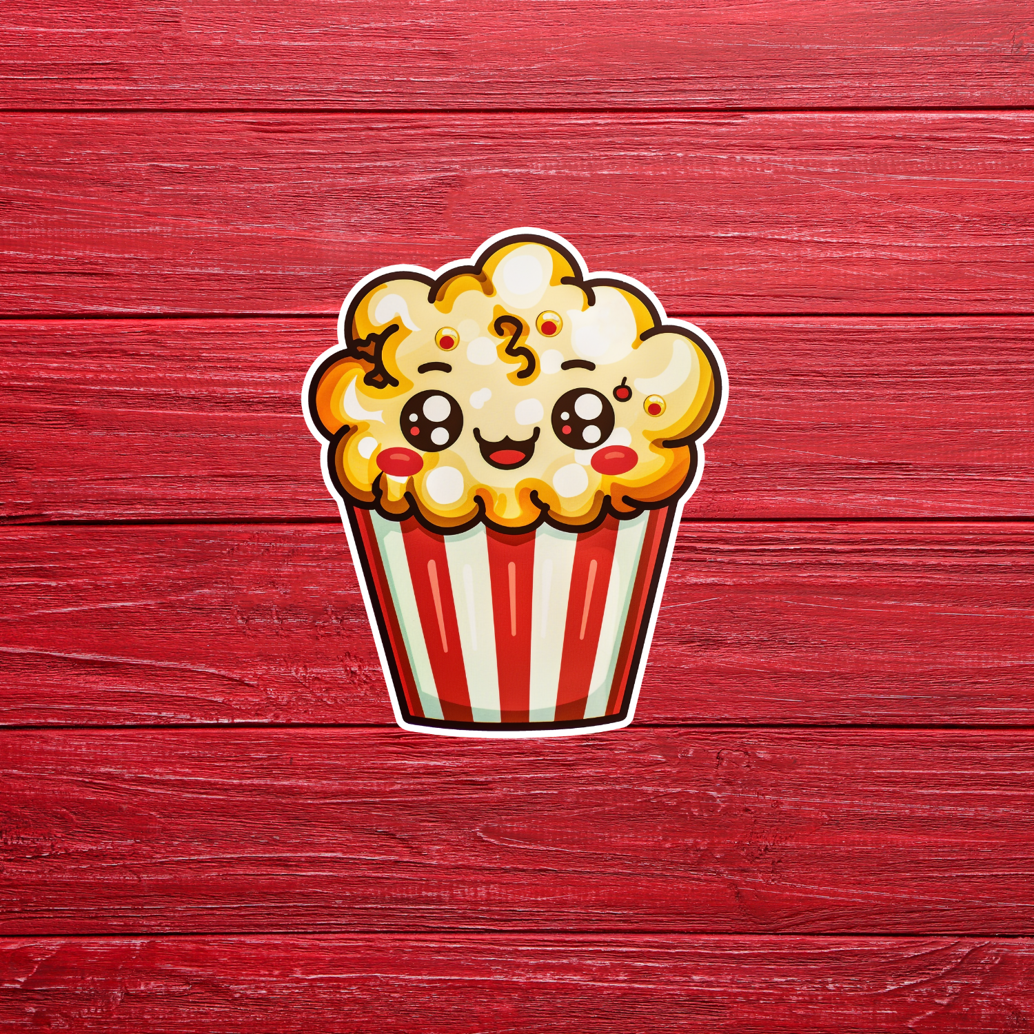 What's Poppin Friend Sticker