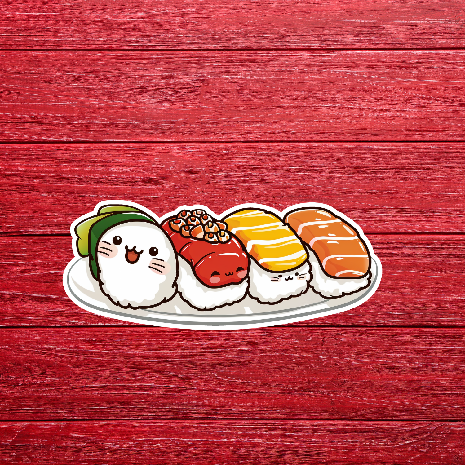 Sushi Time Sticker 