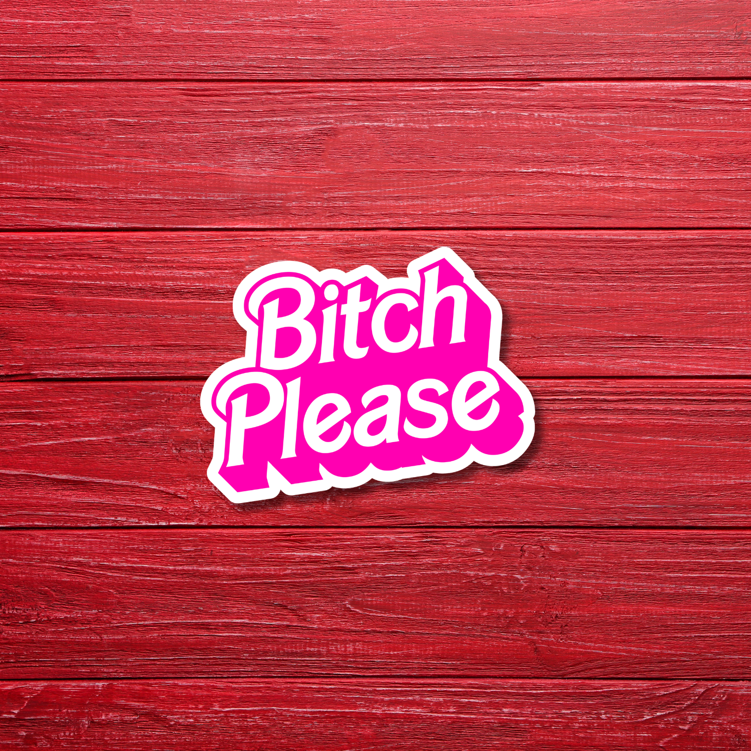 Sassy Sticker "Bitch Please"| Vinyl Sticker