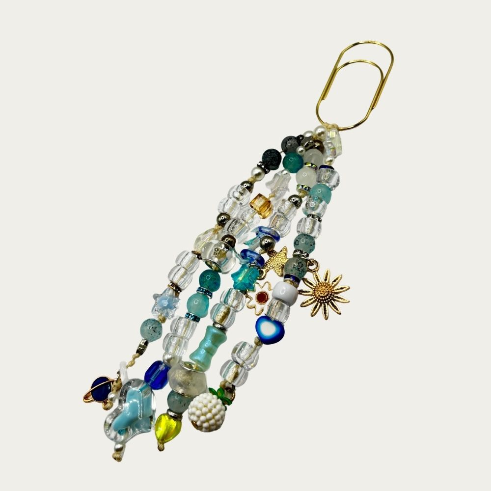 Winter Clarity Journal Paper Clip Charm