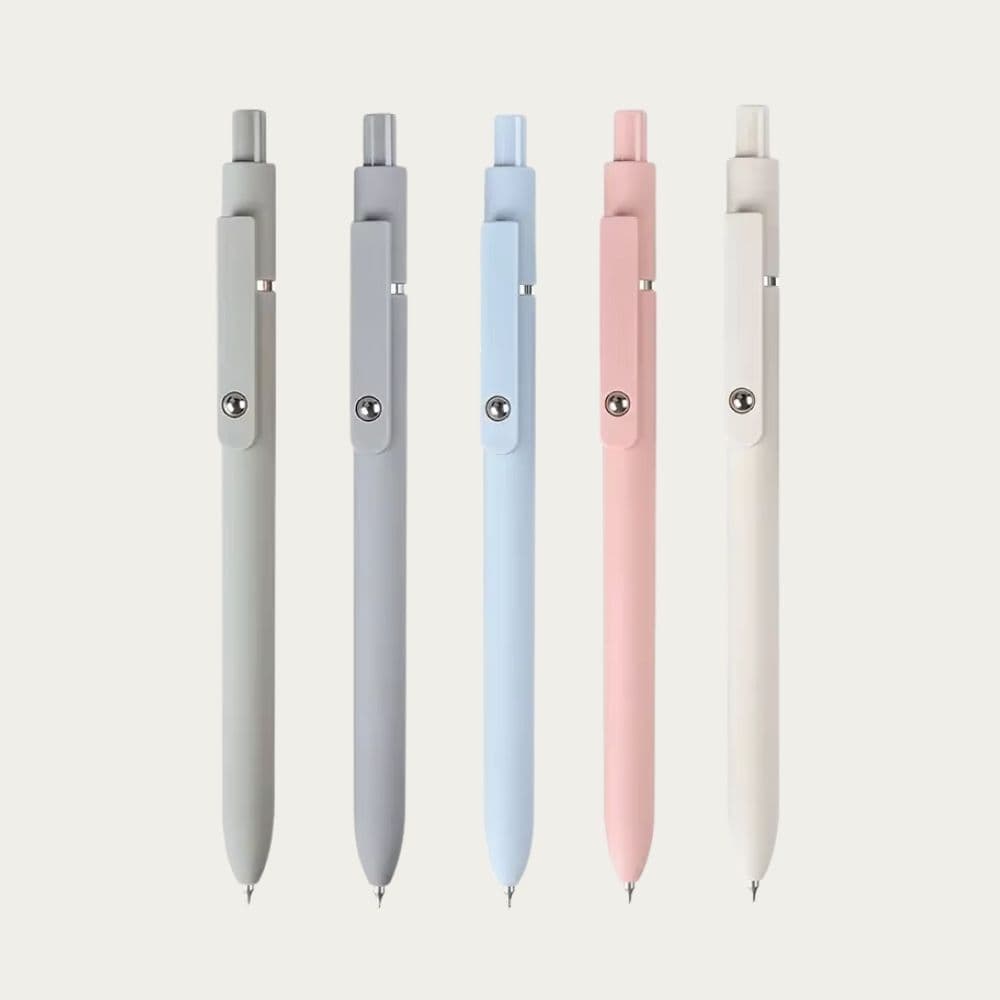 Pastel Soft Tone Morandi Gel Pens: 0.5mm Fine Point