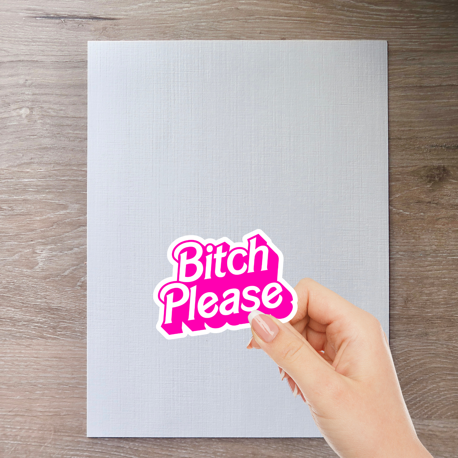 Sassy Sticker "Bitch Please"| Vinyl Sticker
