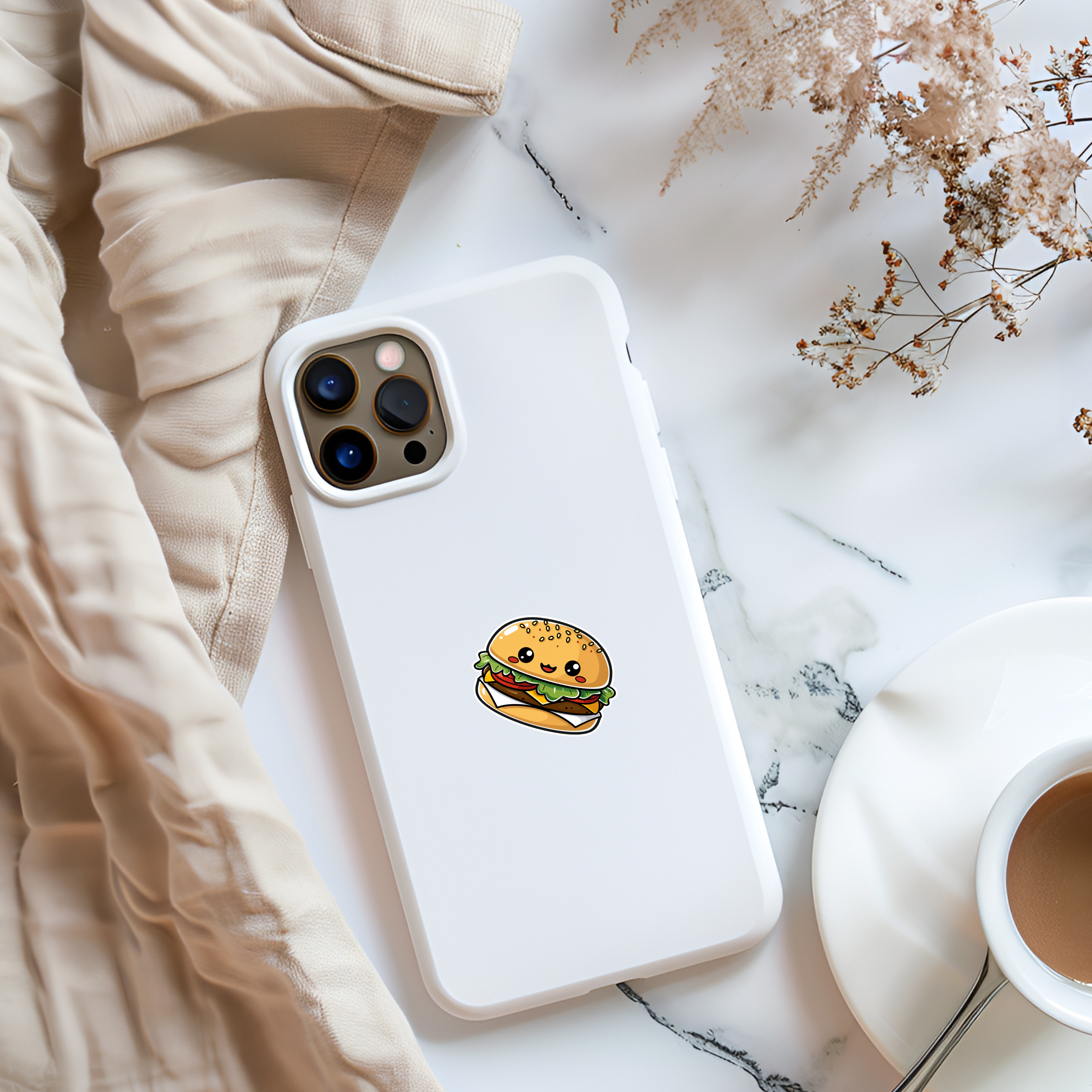 Burger Buddy Vinyl Sticker