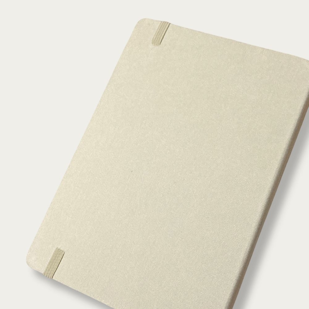 Mystical Moon Linen A5 Dot Grid Journal