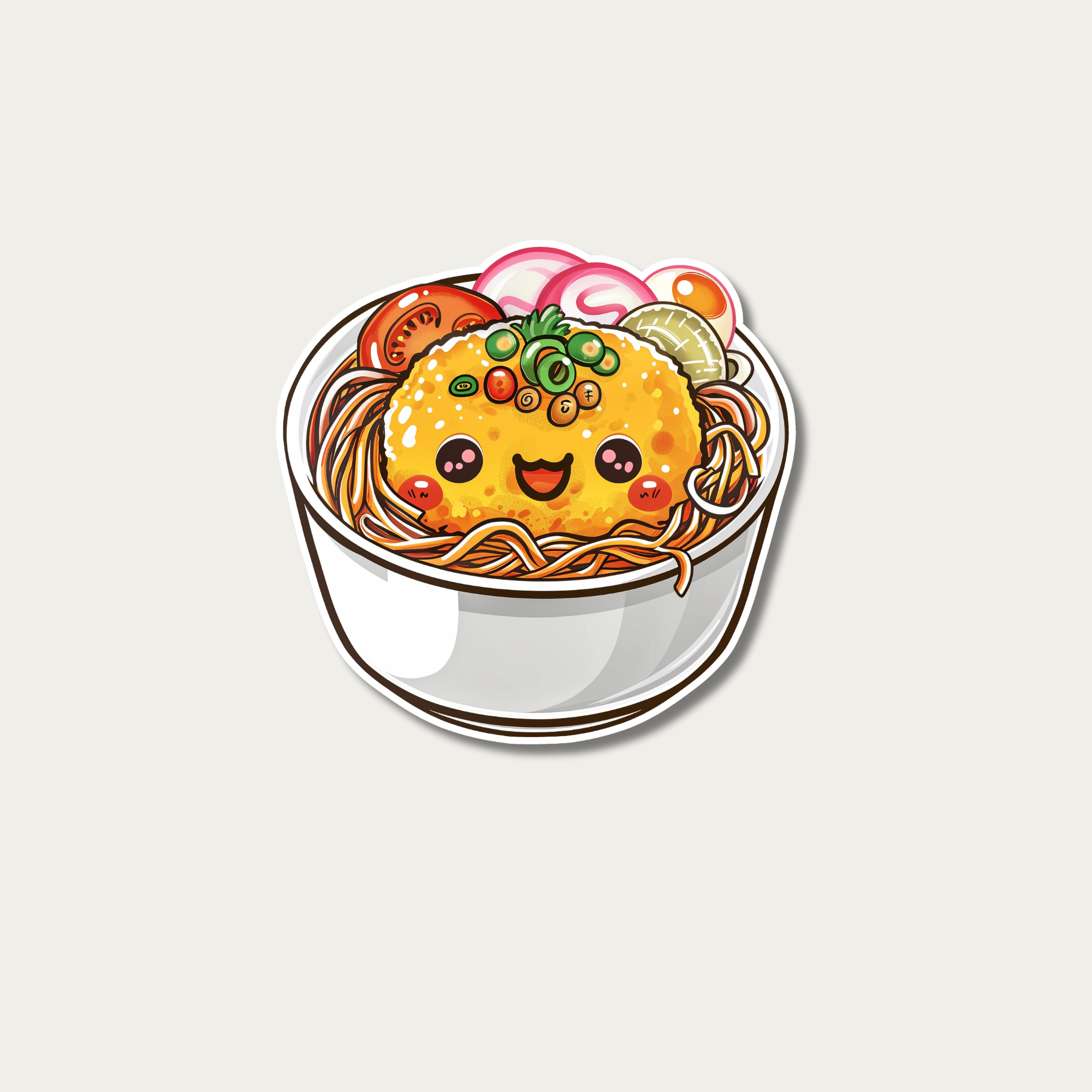 Ramen Bowl Vinyl Sticker