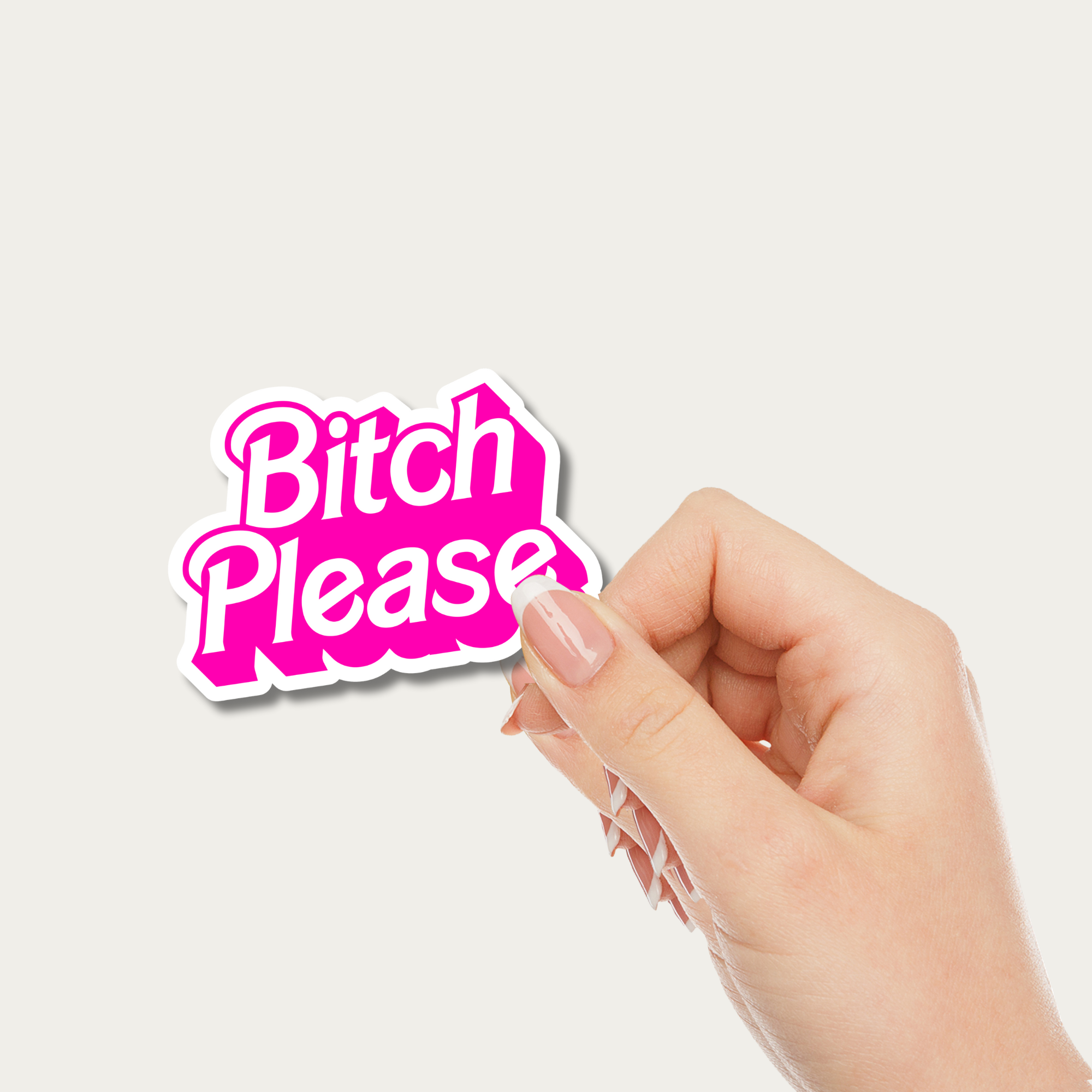 Sassy Sticker "Bitch Please"| Vinyl Sticker