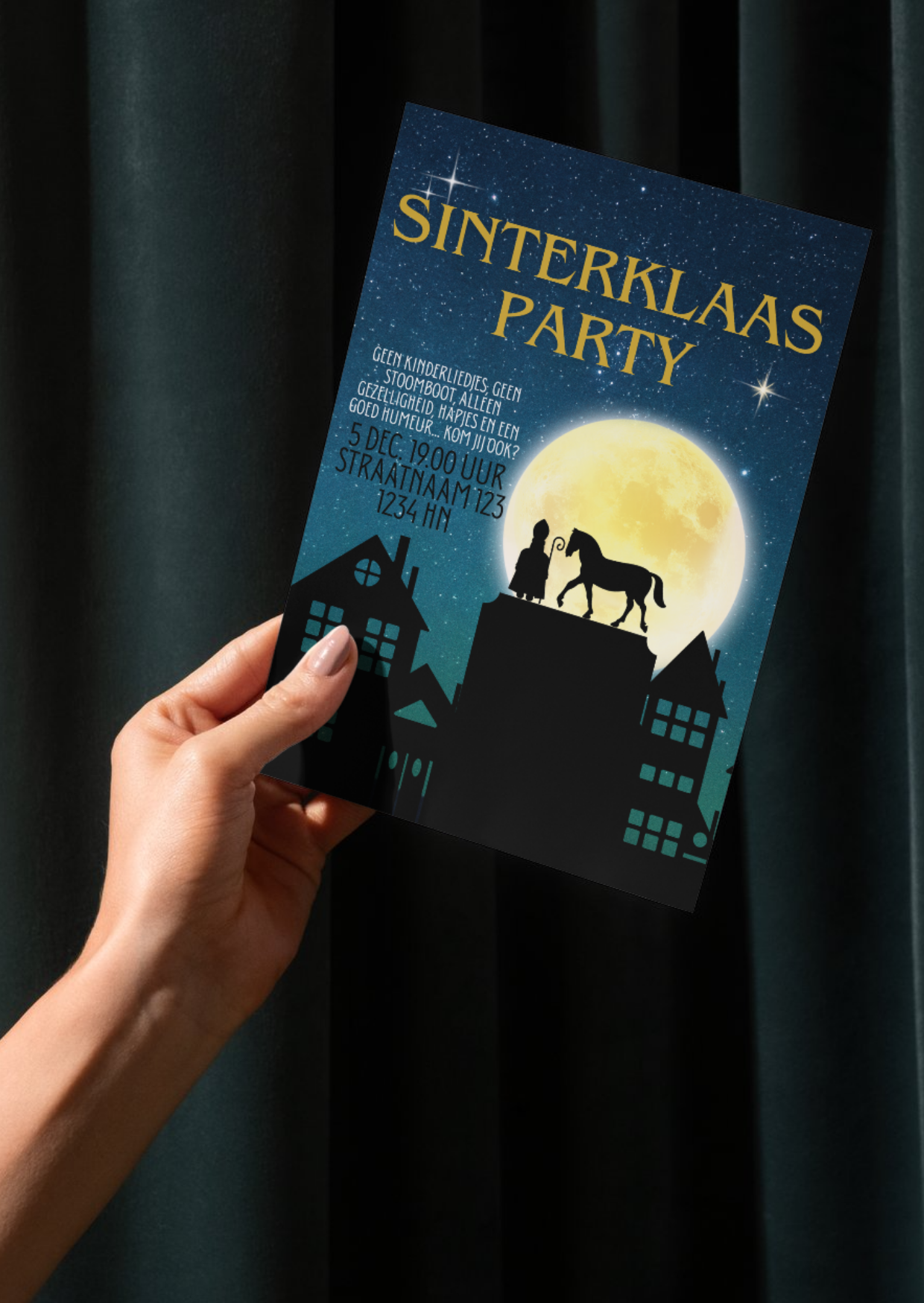 Sinterklaas Feest Uitnodiging