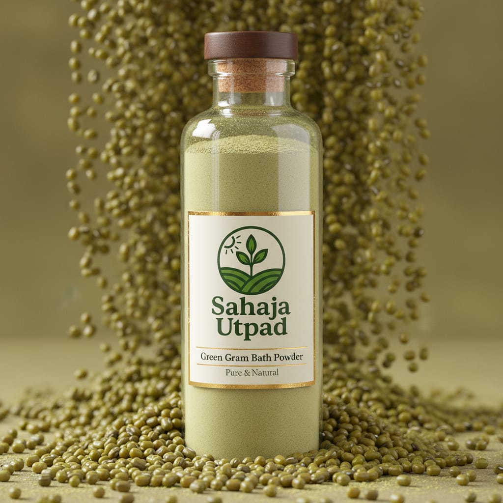 Natural Green Gram Bath Powder