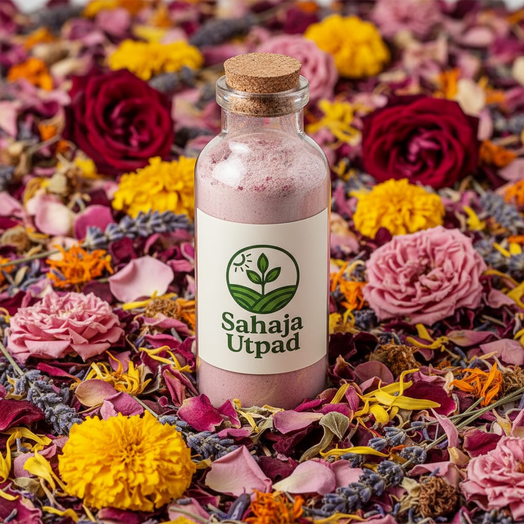Natural Floral Petal Bath Powder
