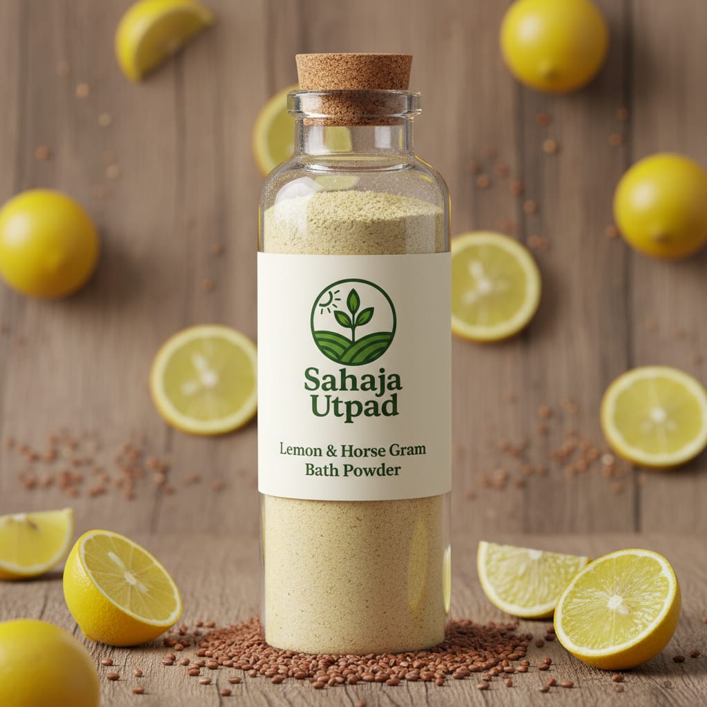 Natural Lemon Bath Powder