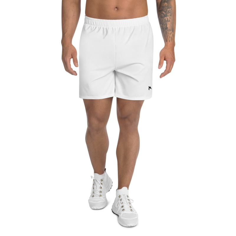 Metanoia Core Performance Athletic Shorts – White