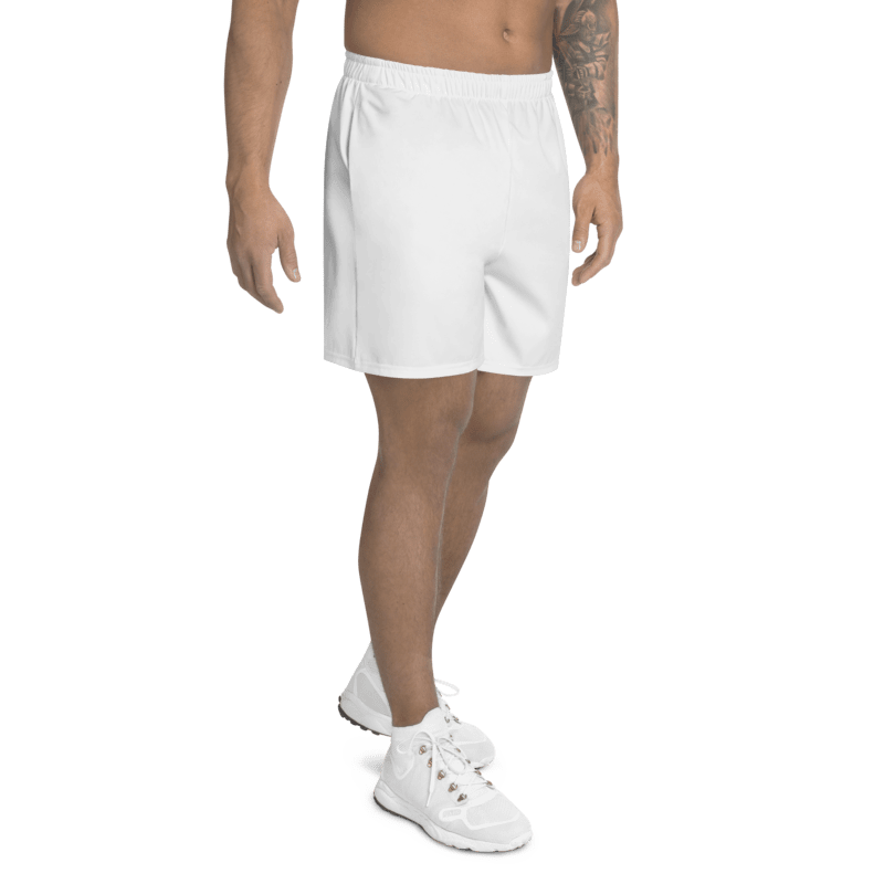 Metanoia Core Performance Athletic Shorts – White