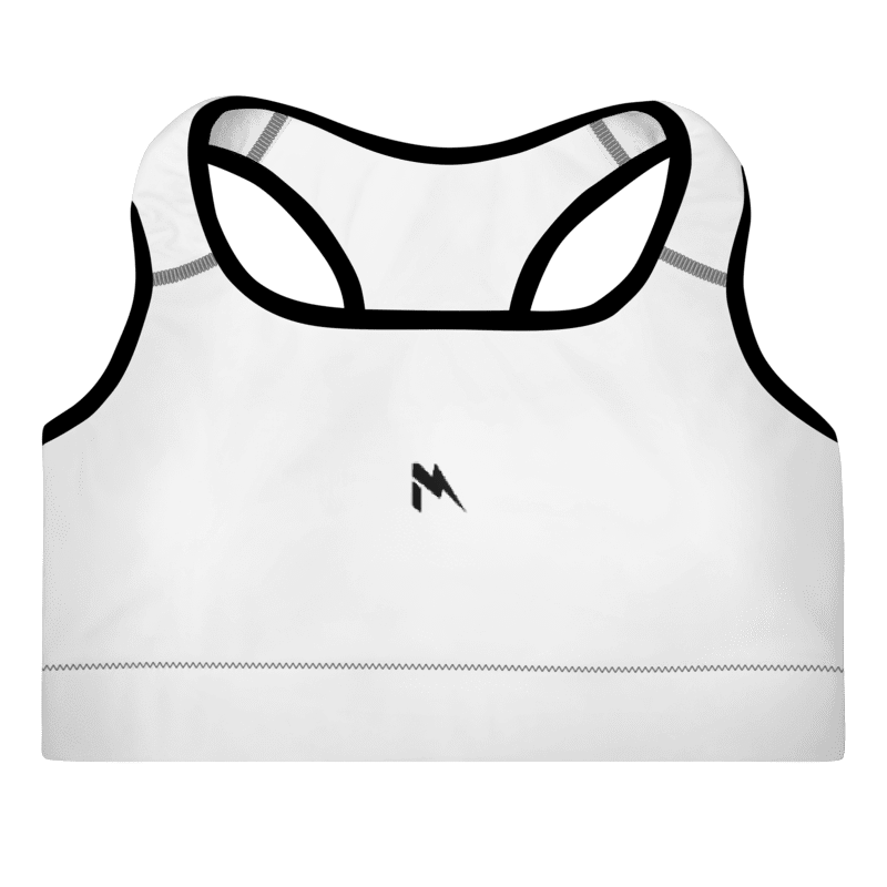 Metanoia PowerReact Training Bra – Medium Support (White)