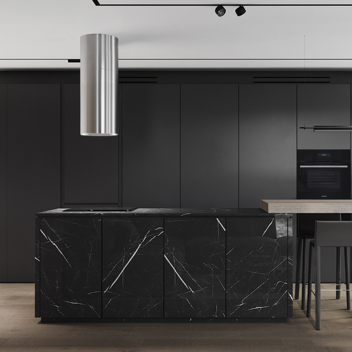 CAMPANA EXTRACTORA/PURIFICADORA HAUSARCE-IS-E5 ACERO