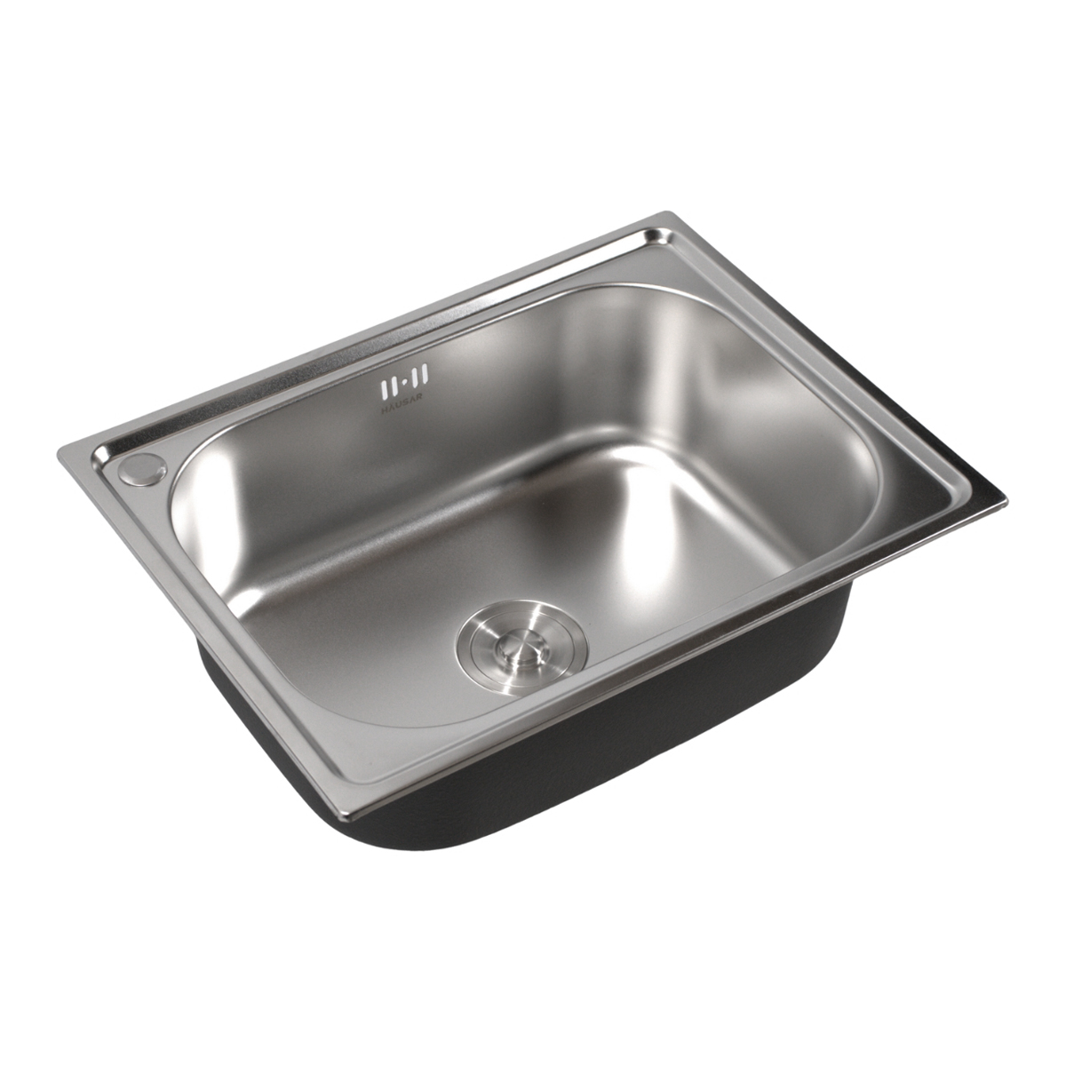 BACHA COCINA ACERO INOXIDABLE 201 ELECTROPLATE HAUSAR BIX-6045-EP-C