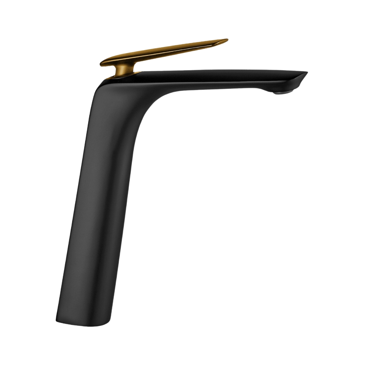 GRIFERÍA DE LAVATORIO ALTA HAUSAR EVOBRUSHED GOLD HANDLE