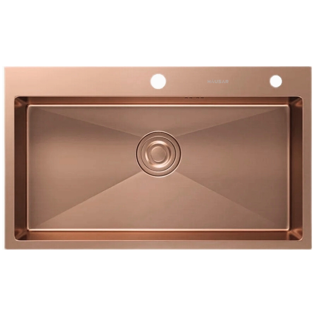BACHA DE COCINA ACERO AISI304 HAUSARHM-7845-ROSE GOLD