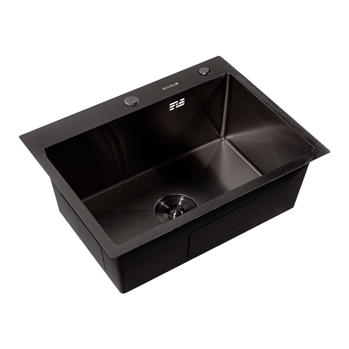 BACHA DE COCINA ACERO INOXIDABLE 201 HAUSAR HM-6045-BP-C