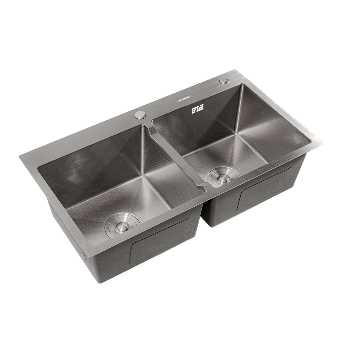 BACHA DE COCINA AISI 304 HAUSAR HM-8245-HP