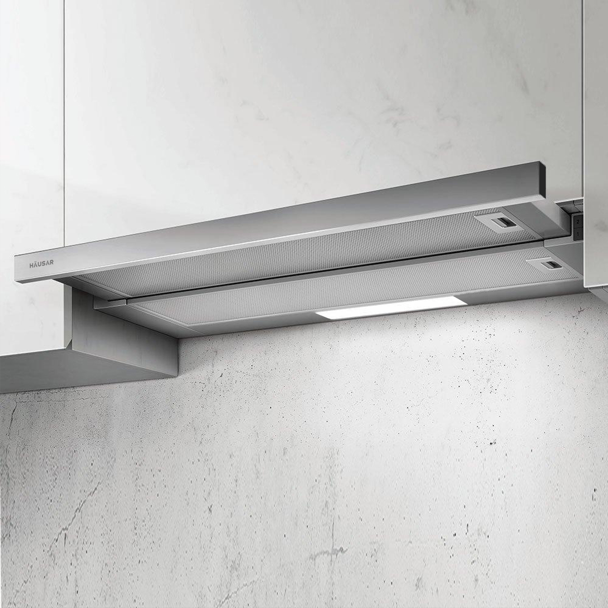 CAMPANA EXTRACTORA/PURIFICADORA HAUSAR CE-TL-62 60CM ACERO