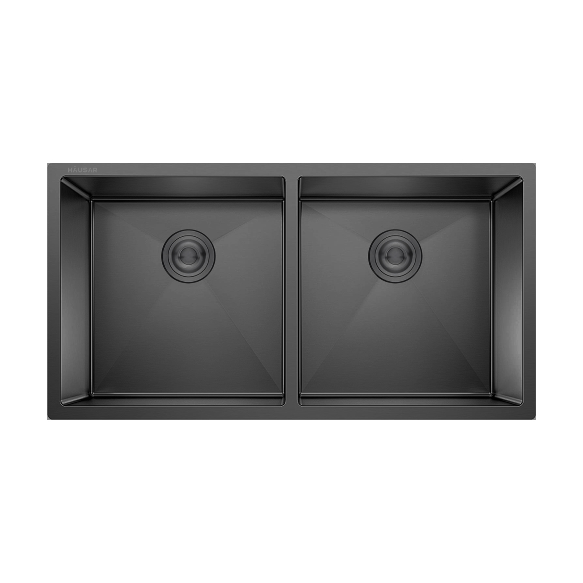 BACHA DE COCINA ACERO AISI304 HAUSARHM-D83544 BLACK-NANO