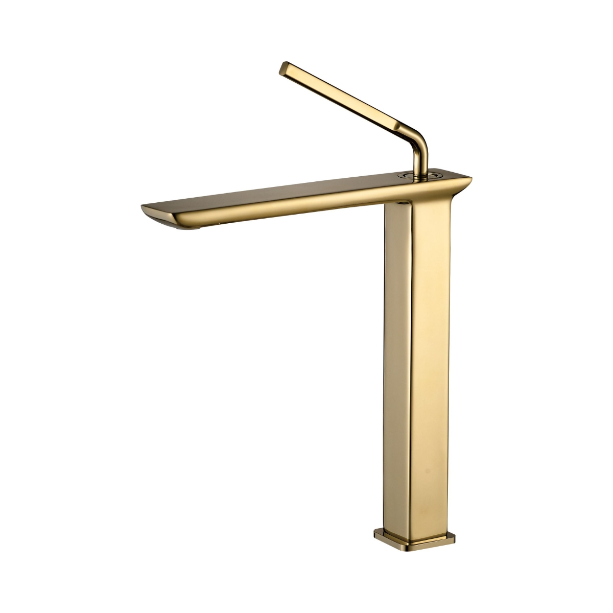 GRIFERÍA DE LAVATORIO ALTA HAUSAR KORA BRUSHED GOLD