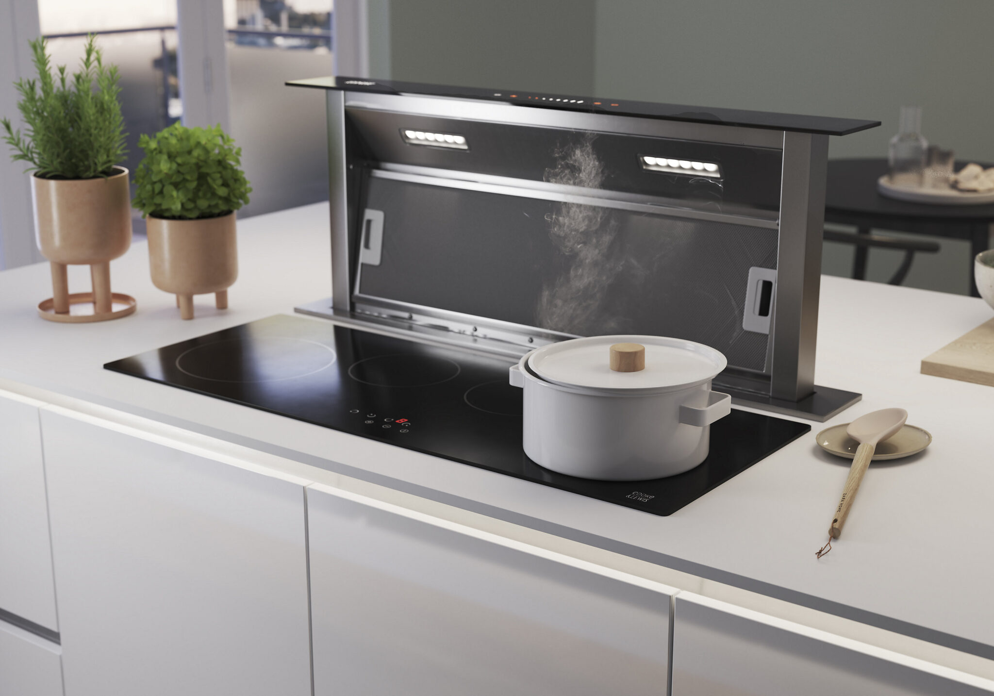 CAMPANA EXTRACTORA/PURIFICADORA HAUSAR CE-IS-F28A-900 90CM