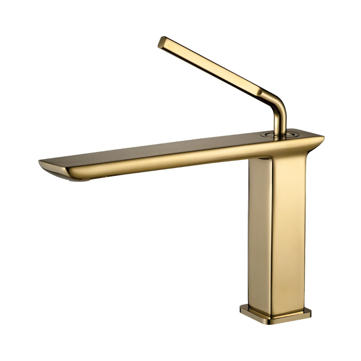 GRIFERÍA DE LAVATORIO CORTA HAUSAR KORA BRUSHED GOLD