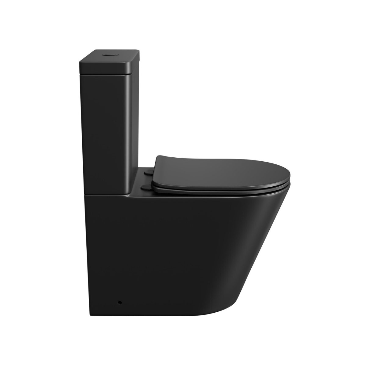 INODORO PORCELANA COMPLETO HAUSAR NOIR NEW-TECH