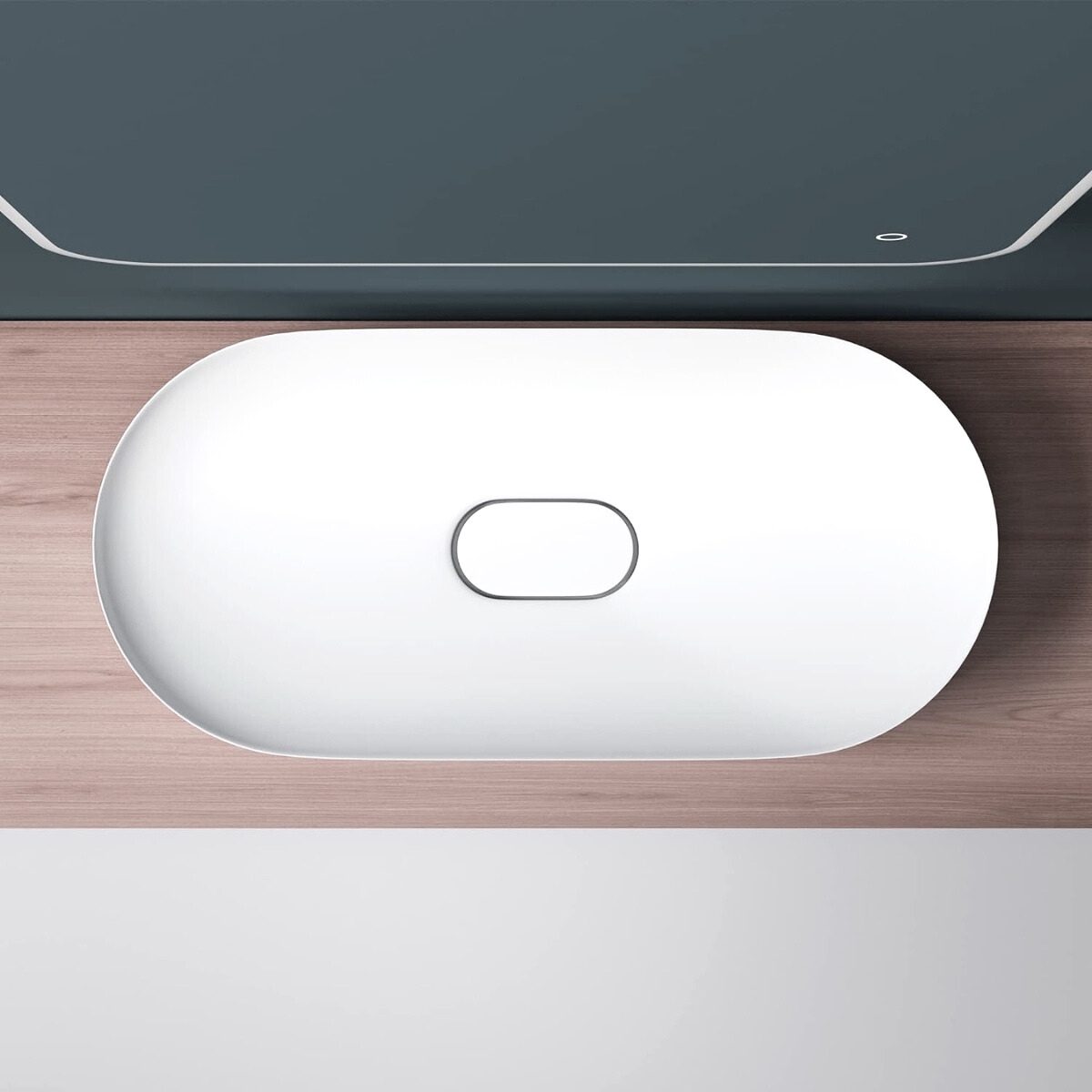 BACHA MINERAL CUARZO HAUSARCLSM 826 MATTE WHITE