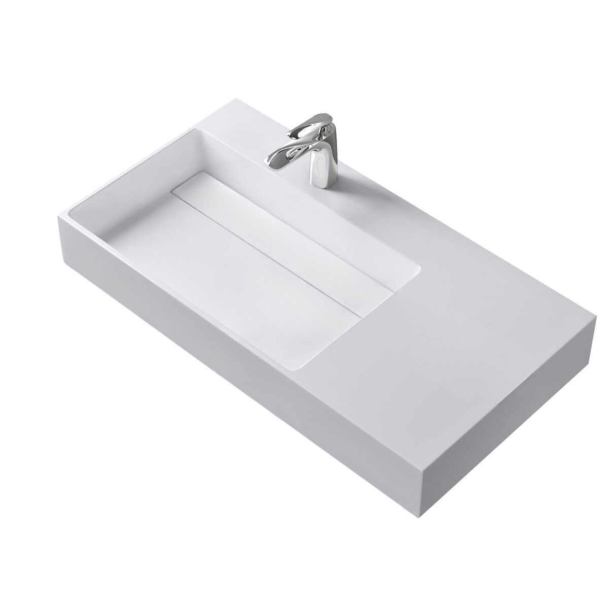 BACHA MINERAL CUARZO HAUSARCLSM 12-900 L MATTE WHITE