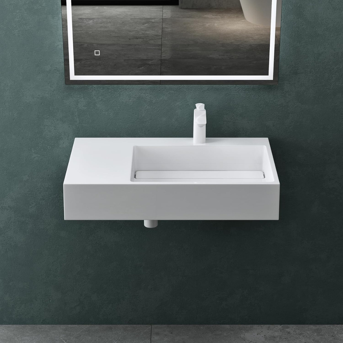 BACHA MINERAL CUARZO HAUSARCLSM 12-750 R GLOSS WHITE