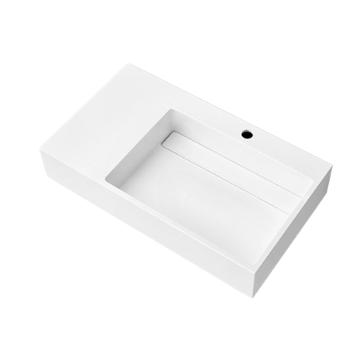 BACHA MINERAL CUARZO HAUSAR12-750 R MATTE WHITE