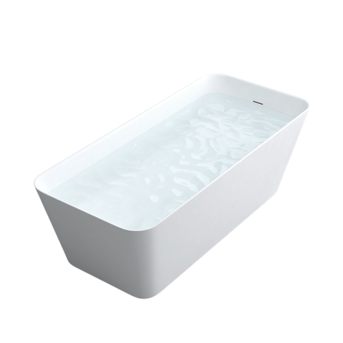 BAÑERA EXENTA MINERAL CUARZO HAUSARVICENZA 901 MATTE WHITE
