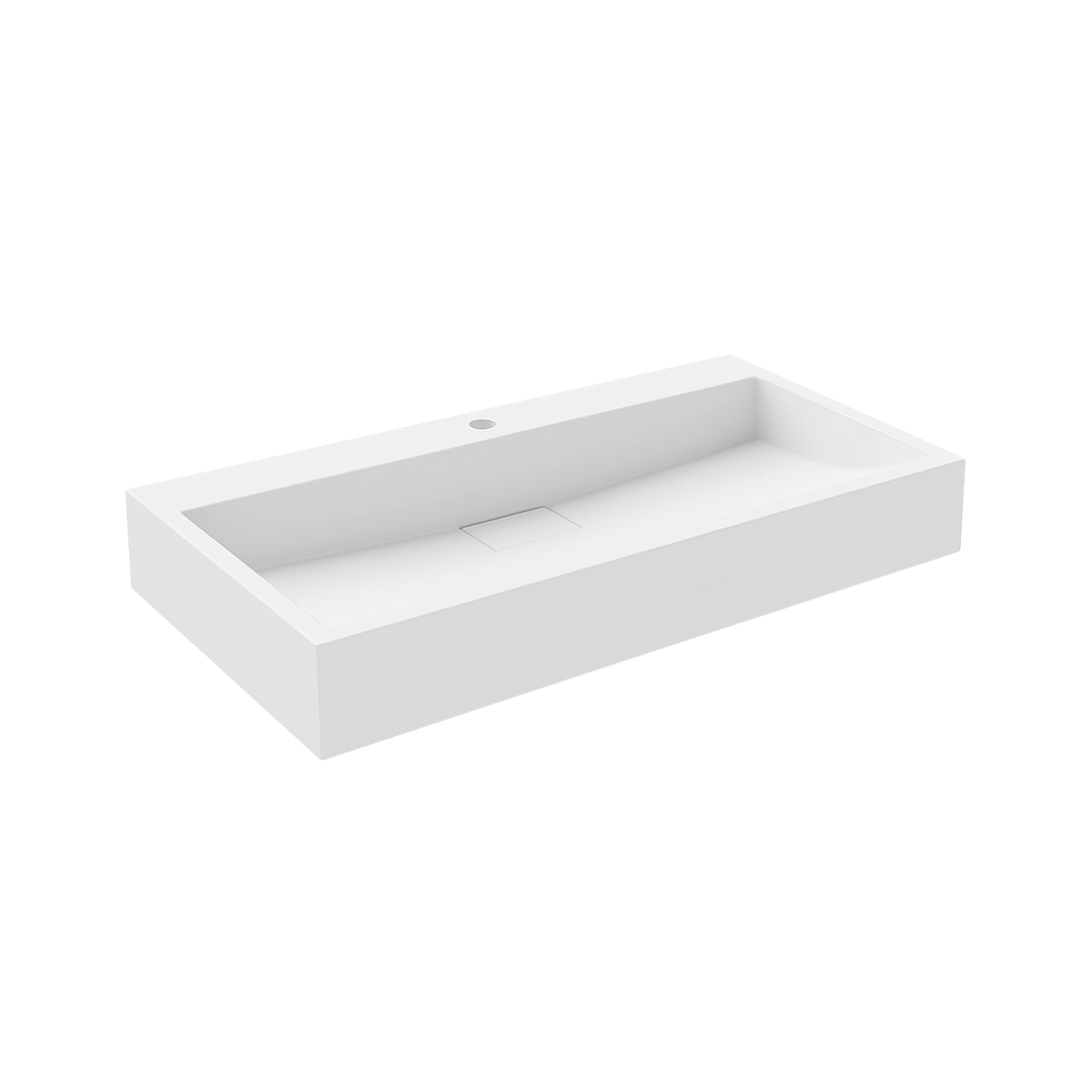 BACHA MINERAL CUARZO HAUSAR CLSM 19-800 MATTE WHITE