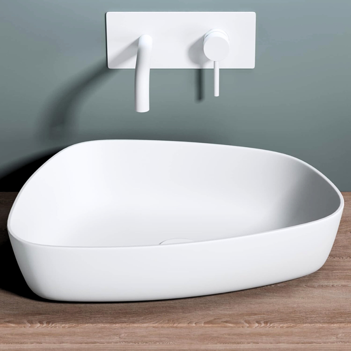 BACHA MINERAL CUARZO HAUSARCLSM 806 MATTE WHITE