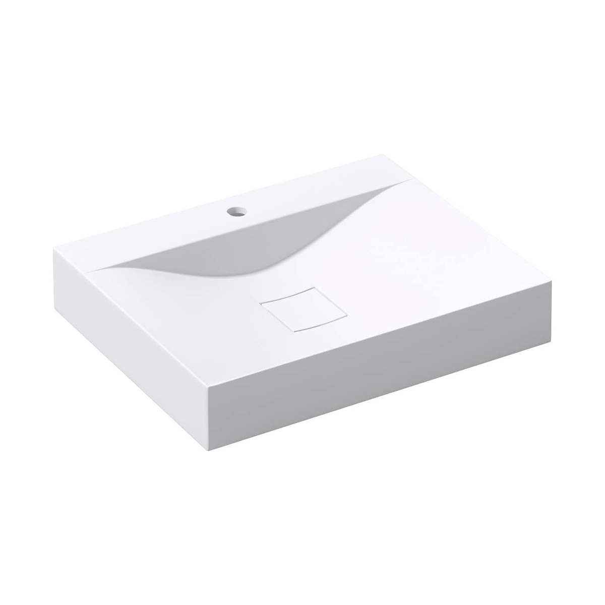 BACHA MINERAL CUARZO HAUSARCLSM 10-600 MATTE WHITE