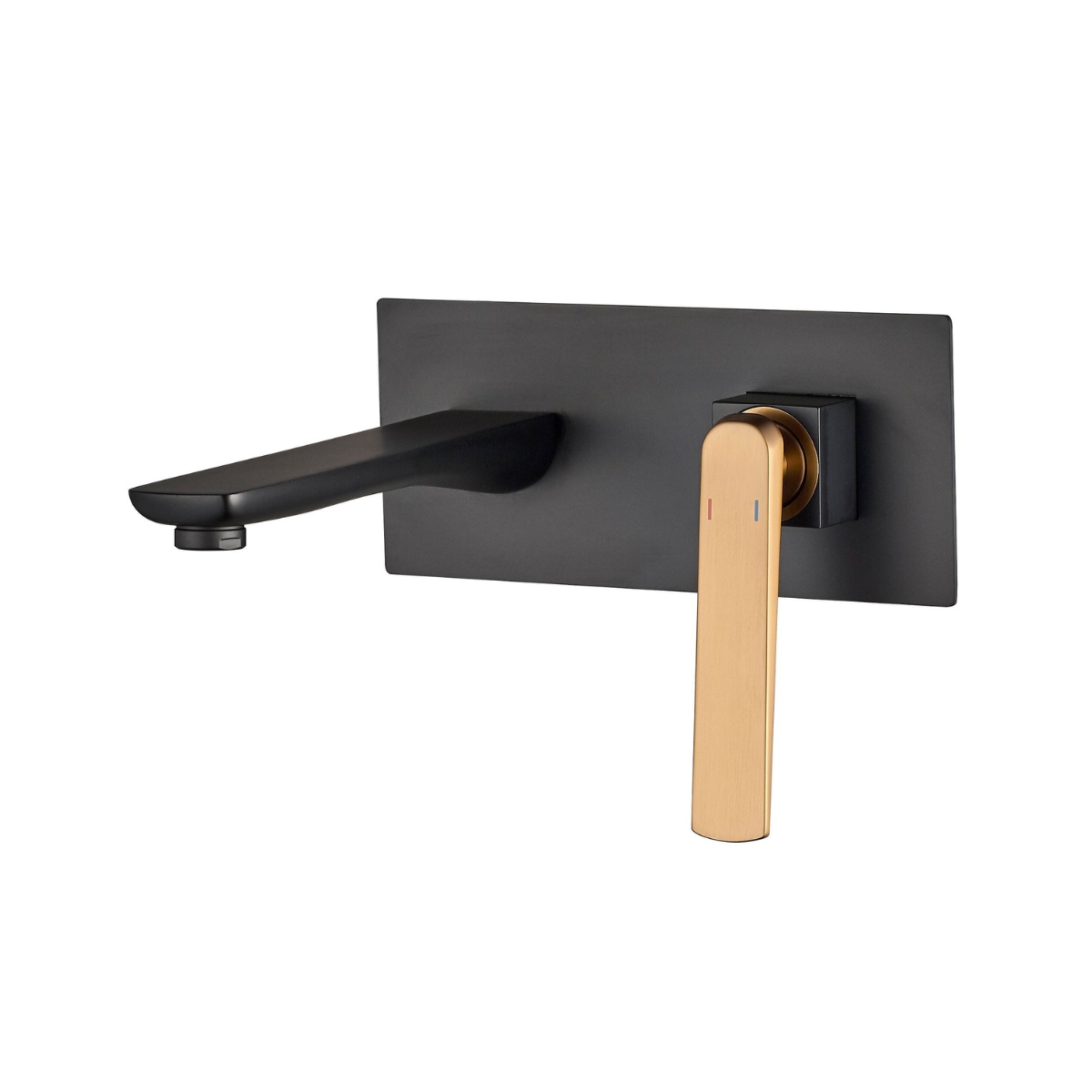 GRIFERÍA DE PARED HAUSAR ZEN ROSE GOLD HANDLE